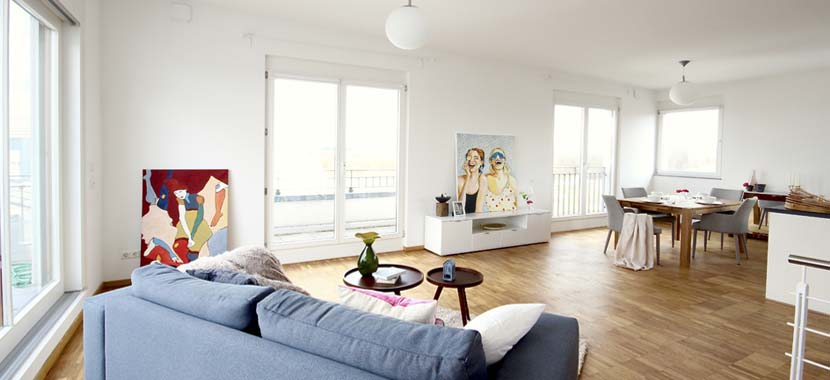 Penthouse-Maisonette in Frankfurt